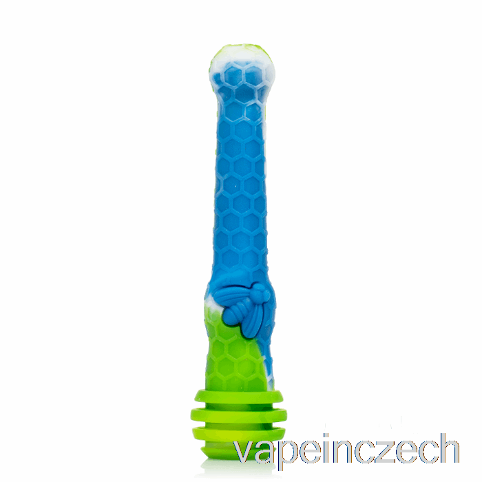 Stratus Med Naběračka Silikonová Kapka Slámy Moře (modrá / Zelená / Bílá) Vape Pero